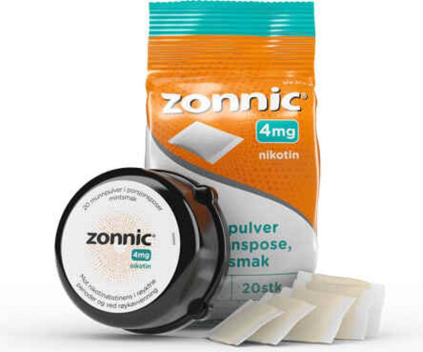 Zonnic Mint Porsjonspose 4mg 20stk