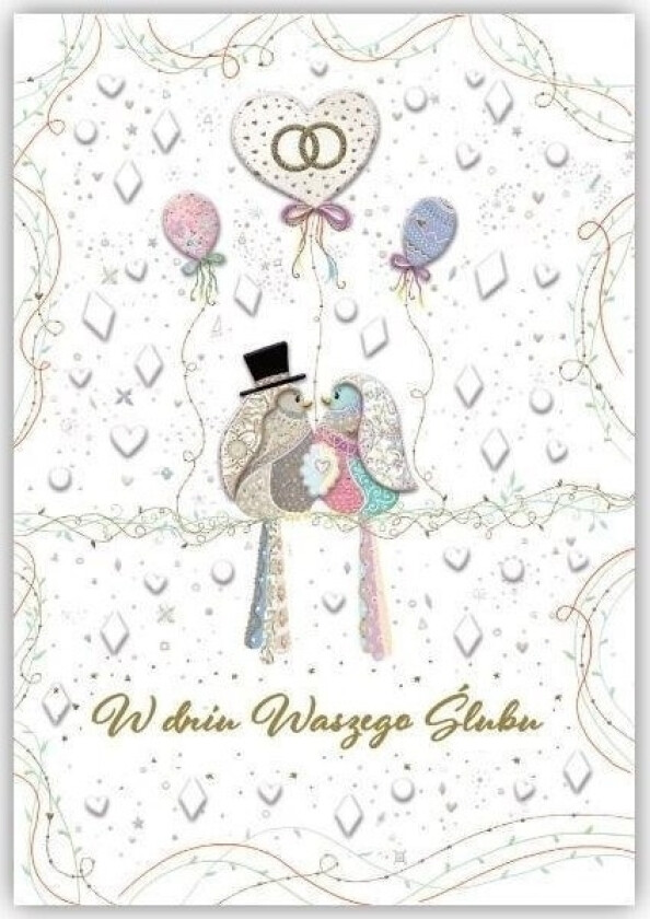 Gratulasjonskort Bryllup Ts