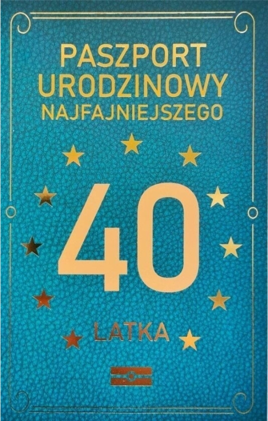 Bursdagskort 40 Jcx - 037