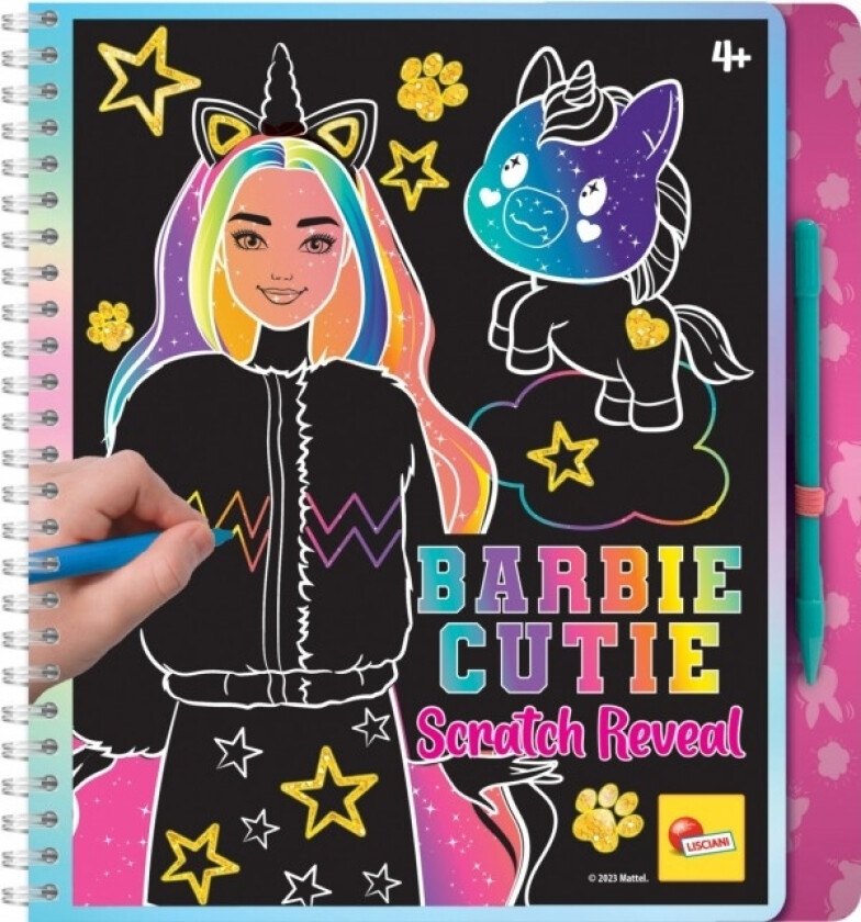 Barbie Skrapebok Og Skissebok