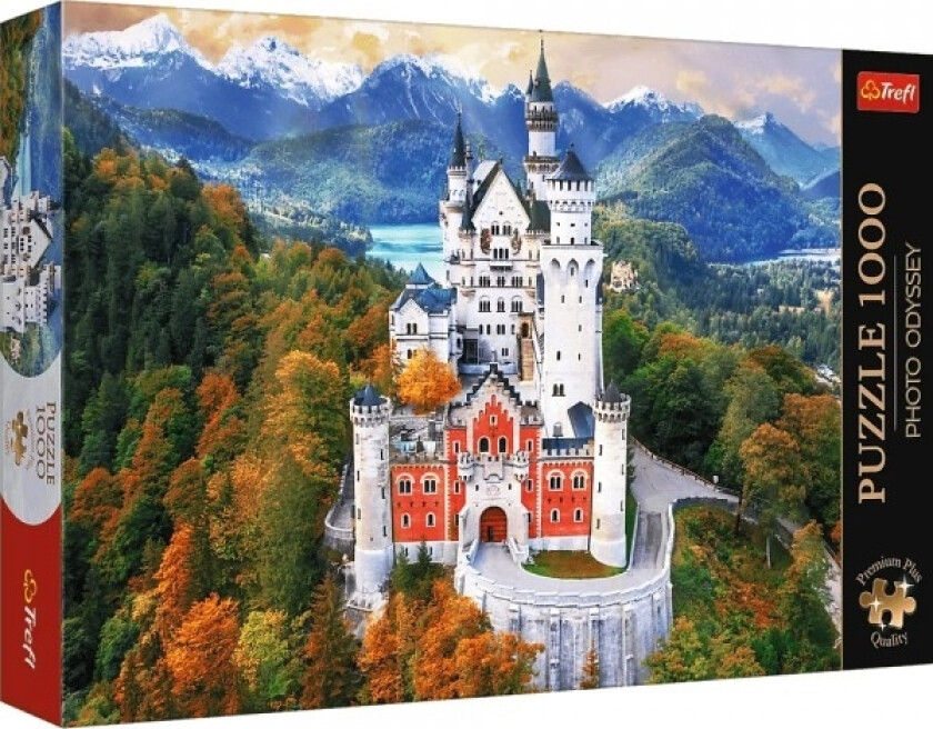 Puzzle 1000 Brikker Premium Neuschwanstein Castle Germany