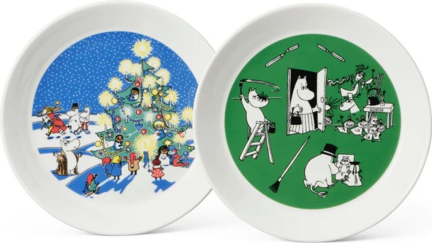 Tegning & Jul Mummitallerken 2 deler Ø19 cm