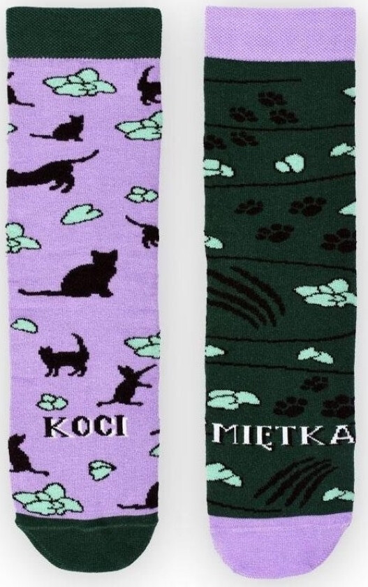 Nadwyraz.Com Kattemynte Lange Sokker 35-38