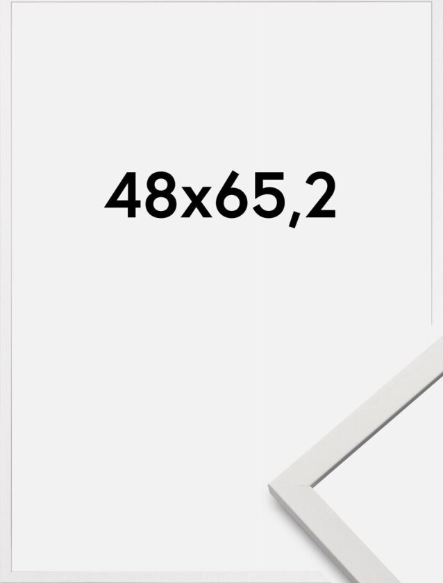 Ramme Edsbyn Akrylglass Hvit 48x65,2 Cm