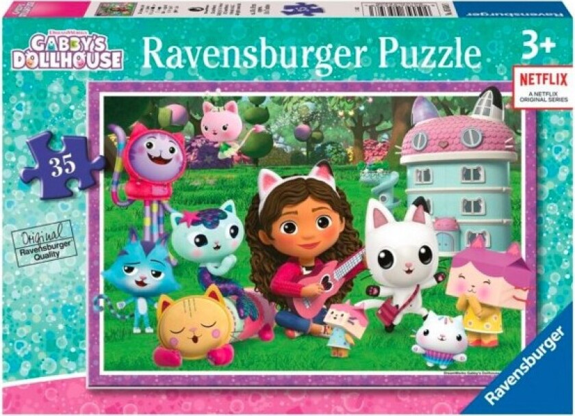 Puslespill Ravensburger Puslespill 35 Brikker Koci Domek Gabi