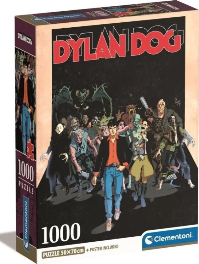 Key Puzzle 1000 Compact Dylan Dog 39818