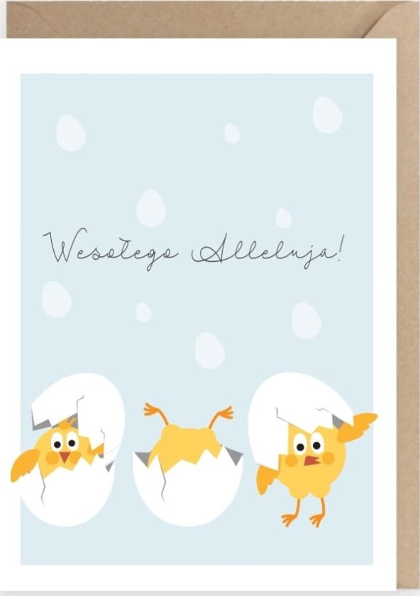 Bilde av Gratulasjonskort Kyllinger..., Øko K092