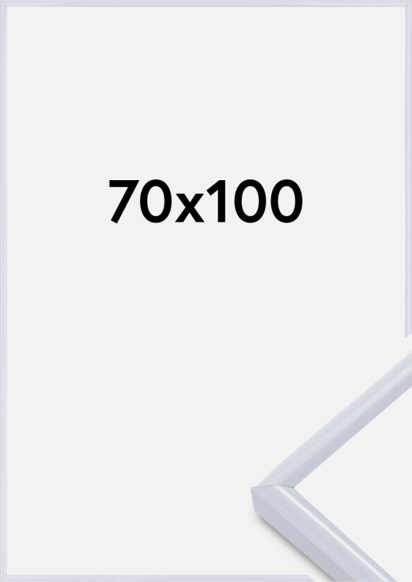 Bilde av Ramme Victoria Akrylglass Hvit 70x100 Cm