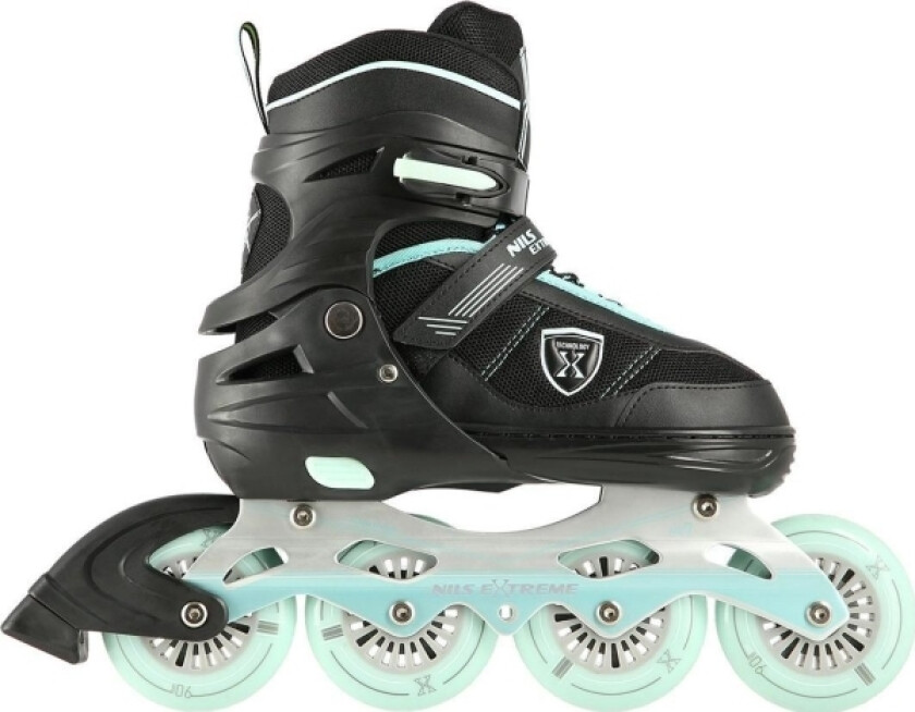 Nils Extreme Na19088 Rekreasjons-, Justerbare Rulleskøyter, Størrelse 35-38