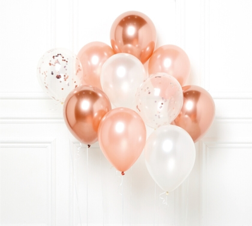 Amscan 9912379, Lekeballong, Gull, 8 Stykker