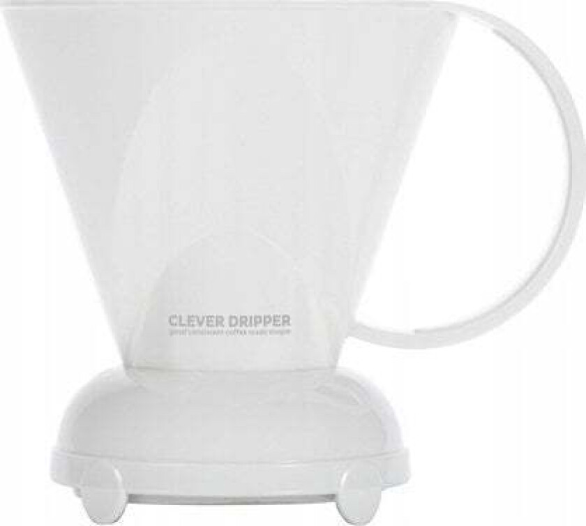 Clever Clever Dripper - Kaffetrakter L 500Ml Hvit + 100 Filtre