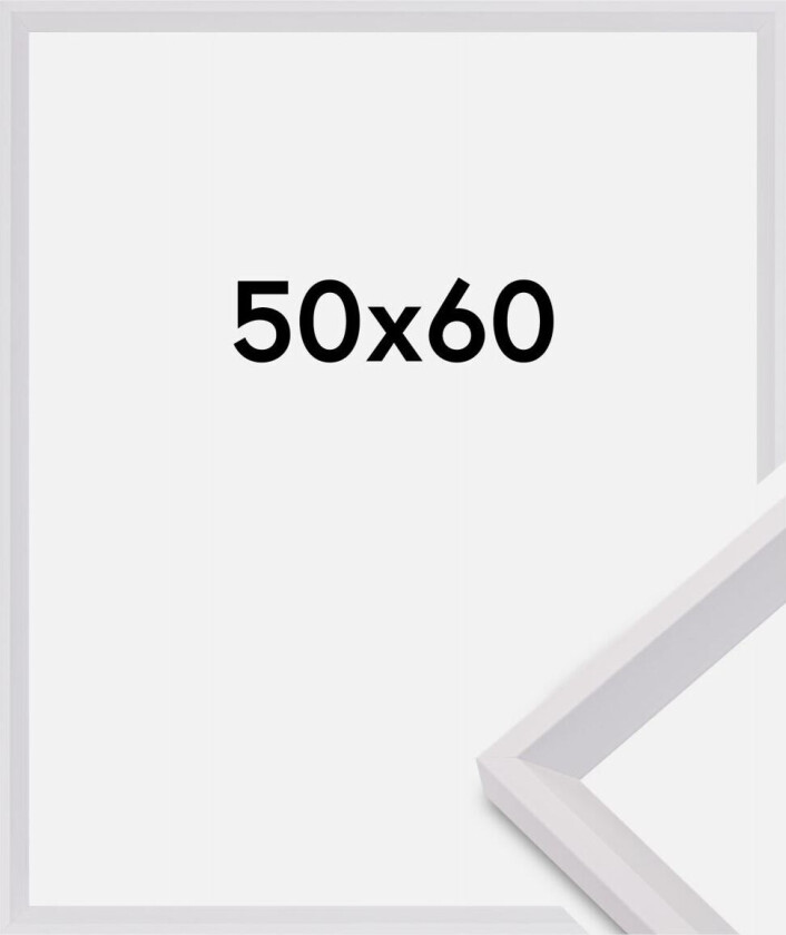 Ramme Globe Akrylglass Hvit 50x60 Cm