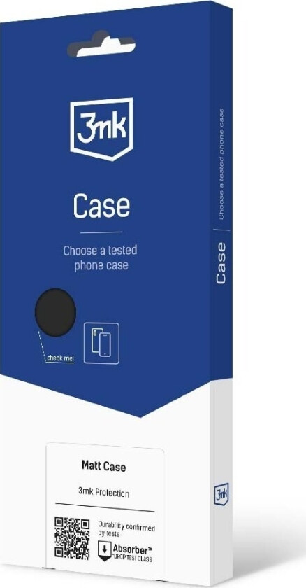 3Mk 3Mk Beskyttelsesdeksel Matt Deksel Til Samsung Galaxy S23 Fe (Sm-S711) Svart