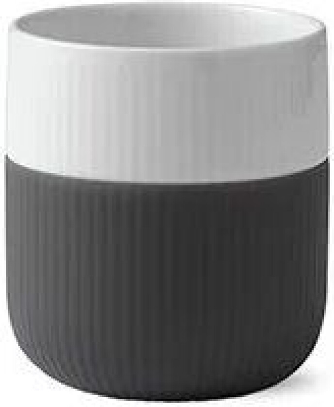 Fluted Contrast krus anthracite (grå)