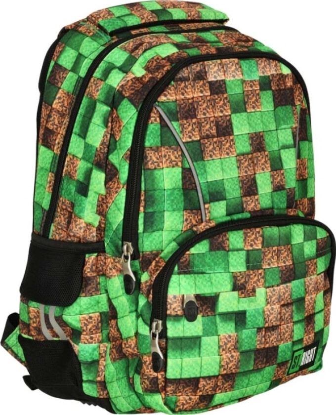 St.Right Bp-76 Pixel Cubes 2-Chamber Backpack
