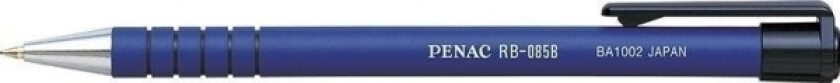 Penac Uttrekkbar Kulepenn Rb085 1Mm Blå (12 Stk)