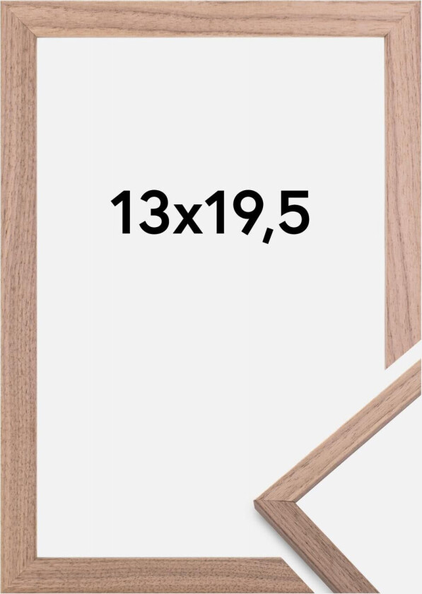 Ramme Edsbyn Lys Valnøtt 13x19,5 Cm