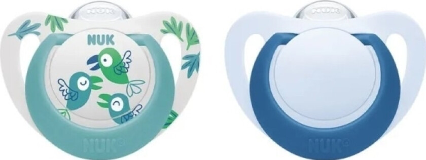 402046 Star Silikone Smokk 6-18 2Stk 535451, 736748