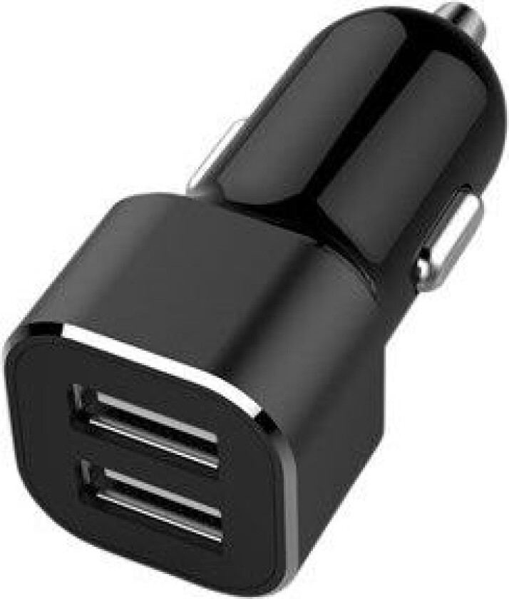 Bilde av Car USB Charger 2xUSB-A 2.4A, total 2.4A