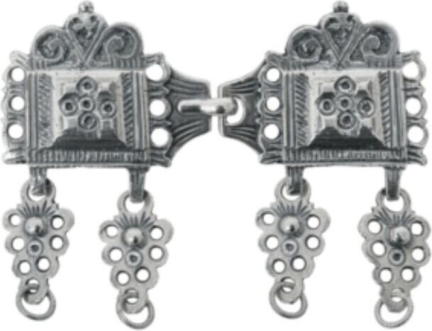 Beltespenne Hallingdal i 830 oksidert sølv