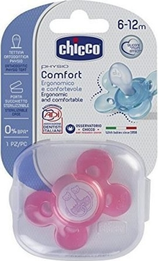 Physio Comfort Smokk Rosa 6-12M (7491311)