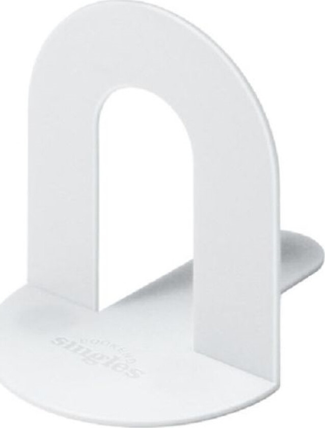 If Book End Hvit Bokstøtte