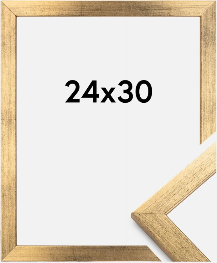 Ramme Stilren Akrylglass Gull 24x30 Cm