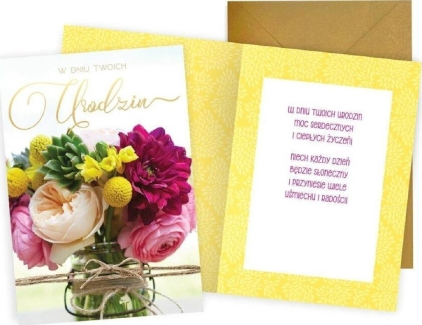 Kukartka Bursdagskort