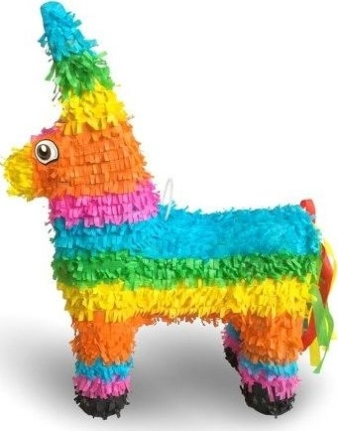 Piñata "Regnbuehest, Størrelse 39X13x55 Cm