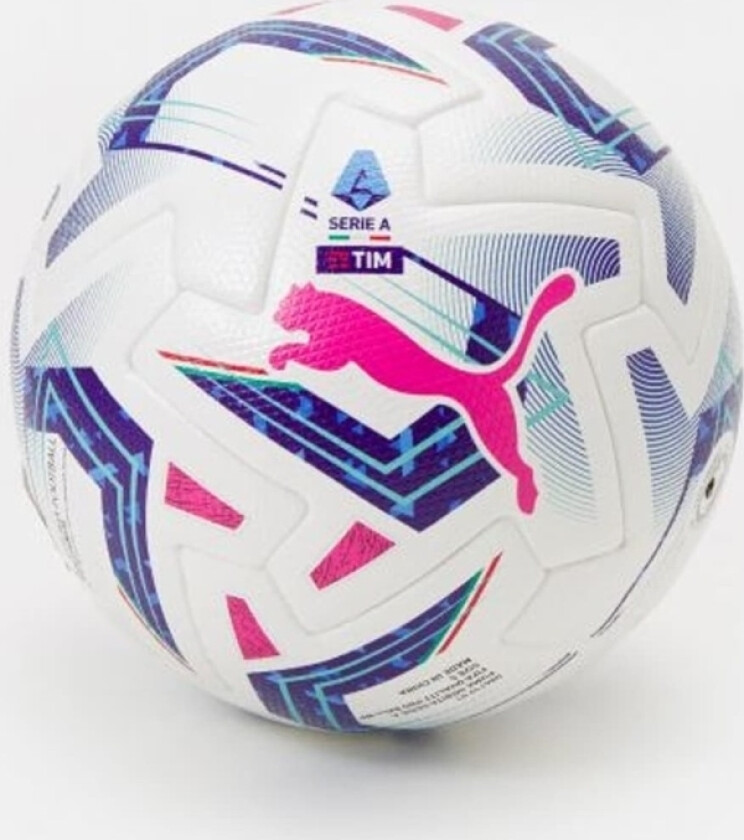 Fotball Puma Orbita Serie A Fifa Quality Pro Hvit Og Blå-Rosa 84114 01 (5)