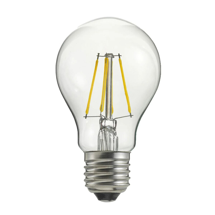 Lyspære E27 LED normal Klar