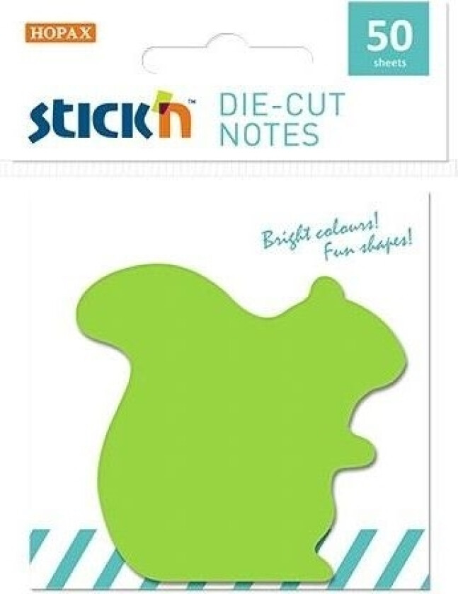 Stickn Selvklebende Notatbok Ekorn