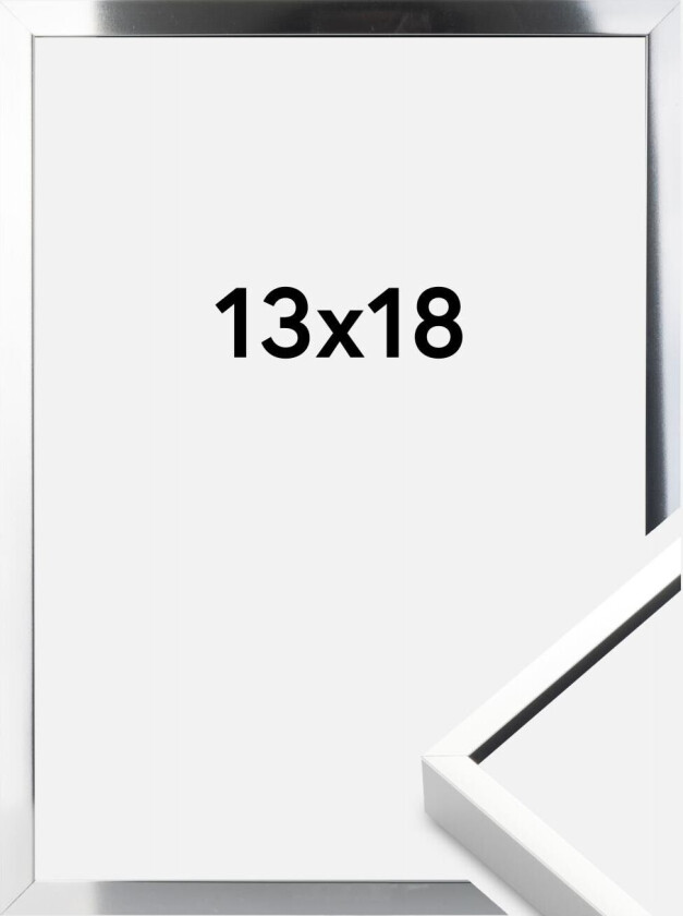Ramme  Premium Alpha Blank Sølv 13x18 Cm