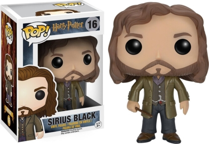 Funko Sirius Black, Samlerobjekt, Flerfarget, Filmer Og Tv-Serier, Voksne Og Barn, Harry Potter, Vinyl