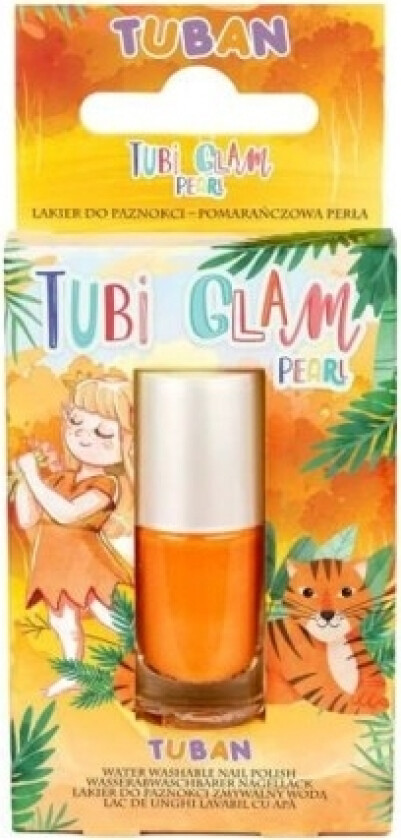 Tuban Tubi Glam Neglelakk - Perleoransje