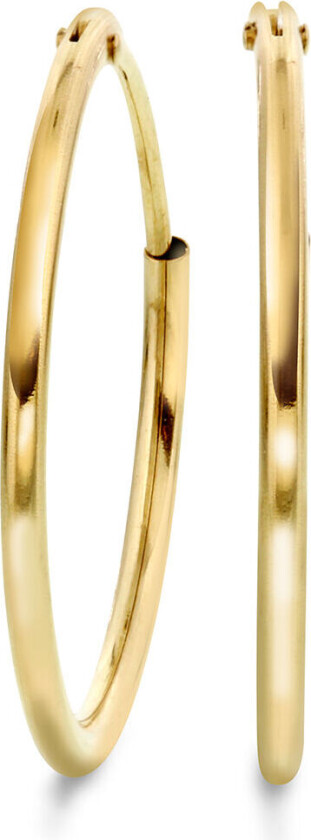 , Øreringer i 585 gult gull