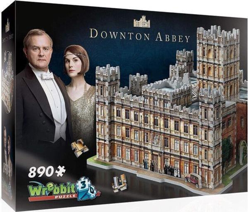 Wrebbit Puzzle 3D 890 El Downton Abbey