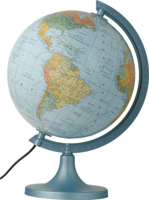 Globus 250Mm Pol-Fiz Belyst 0713