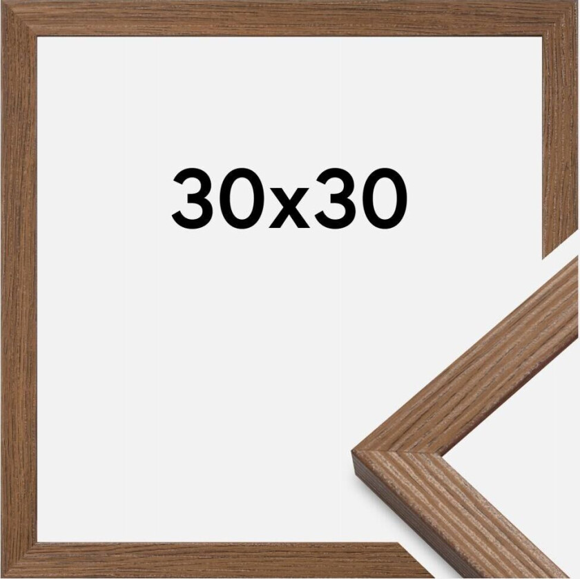 Ramme Fiorito Mørk Eik 30x30 Cm
