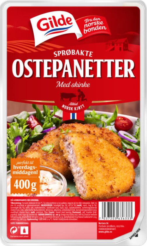 Ostepanetter 400g