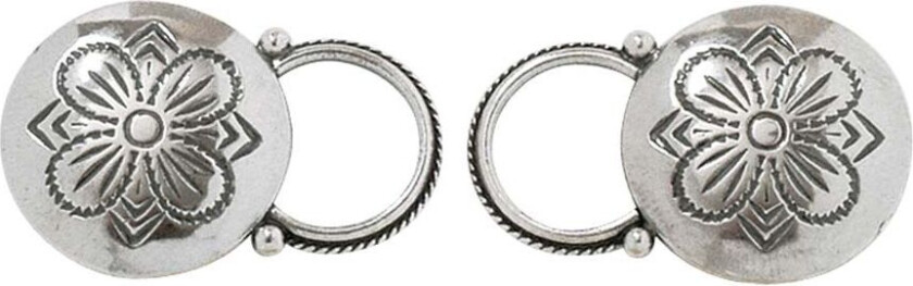 Maljer Hedmark i 830 oksidert sølv med kløvermotiv