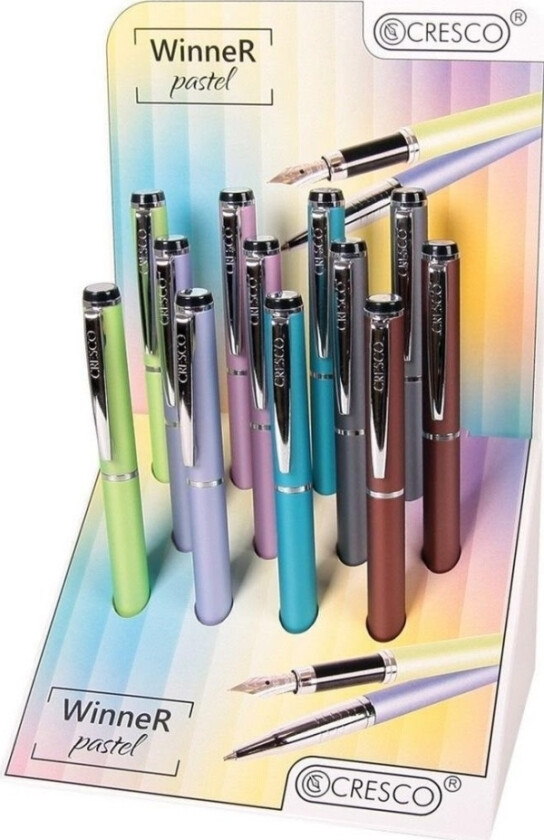 Cresco Winner Pastell Fyllepenn (12 Stk)