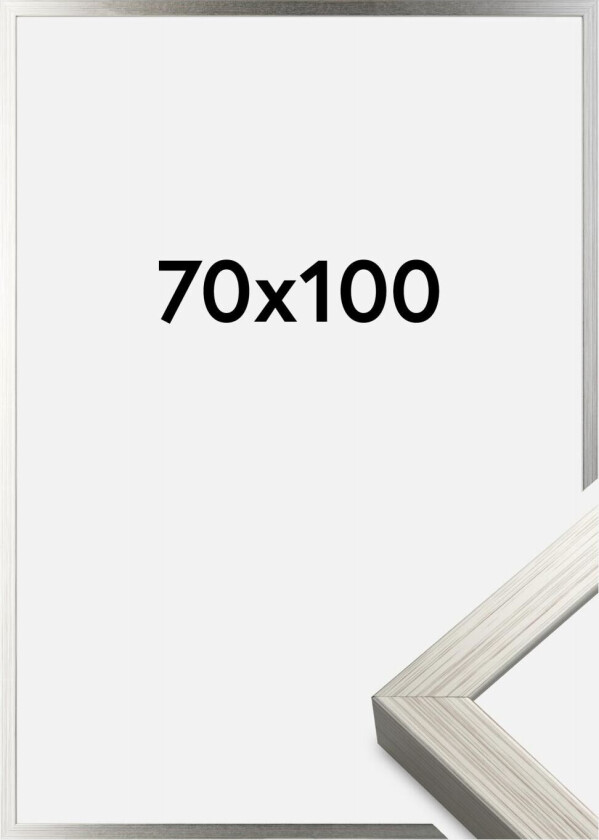 Ramme Falun Sølv 70x100 Cm