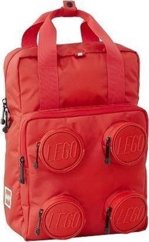 Lego Lego Brick 2X2 Backpack 20205-0021 Czerwone