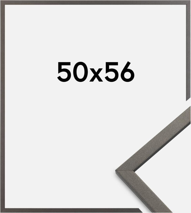 Ramme Edsbyn Grafitt 50x56 Cm