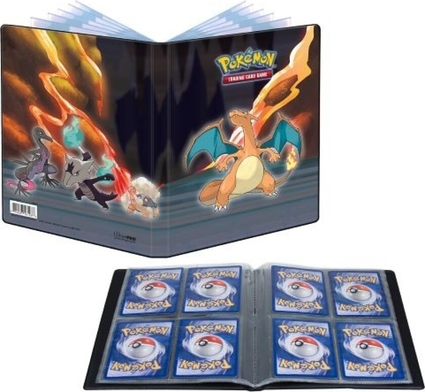 Puslespill Pokemon Tcg Ultra Pro Up - Gallery Series: Scorching Summit 4 Pocket Briefcase
