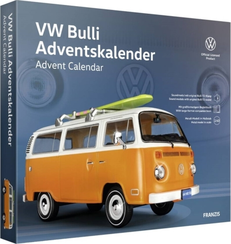 Verlag Vw Bulli Samlesæt Julekalender