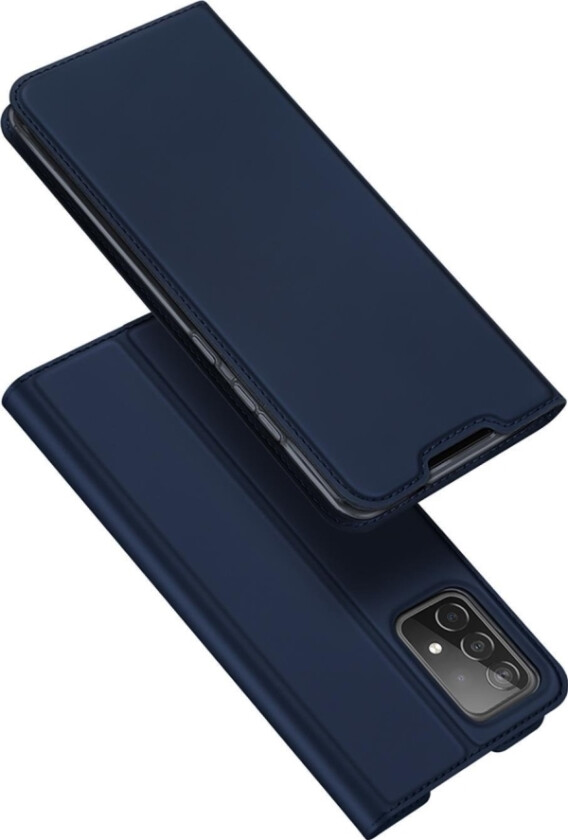 Skin Pro Hylsterdeksel Med Klaff Til Samsung Galaxy A73 Blå