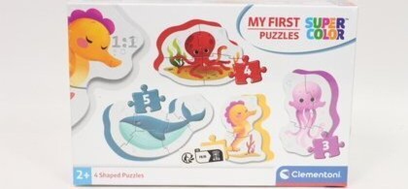 Puzzle Mitt Første Puslespill Marine Liv