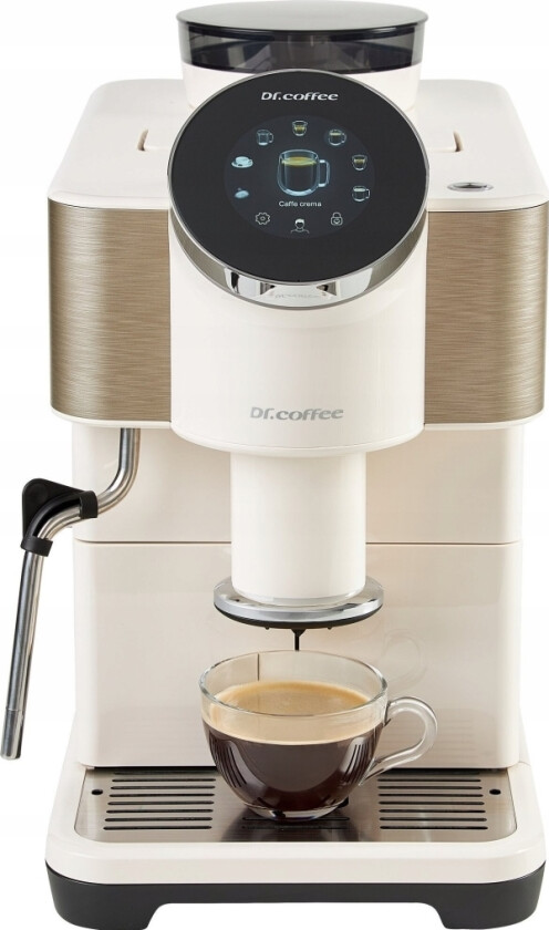 Dr. Espressomaskin Kaffe Dr. Kaffe - H1 Hvit - Espressomaskin